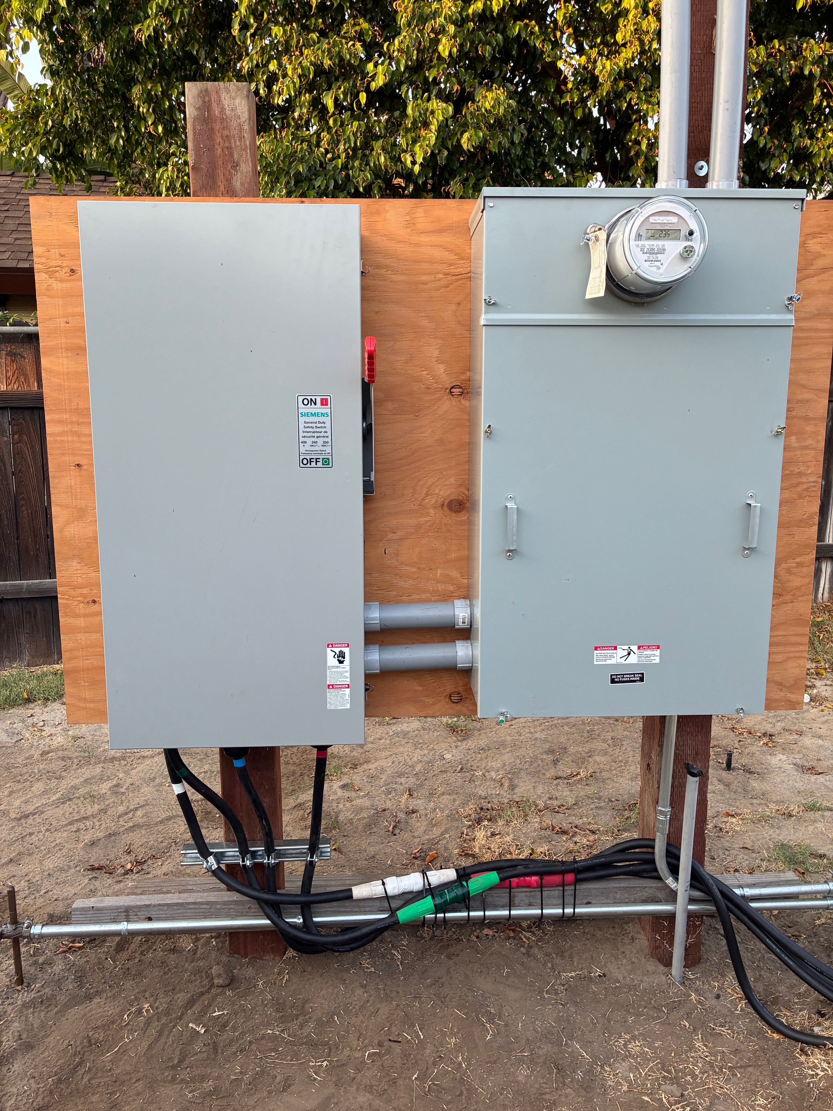 Solar Meter & Utility Tie-In